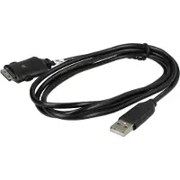 VHBW USB-Kabel kompatibel mit Samsung YP-K5, YP-T9, YP-S5, YP-K3, YP-P2, YP-T10 Kamera, Camcorder - Datenkabel, 100 cm