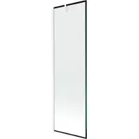 Mexen Next Badewannenfaltwand 1-flügelig 60 x 150 cm, schwarzer Rahmen, Chrom - 895-060-000-00-70-01