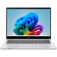 Acer Swift Spin 14 AI (Platinum Silver, 14" WUXGA, Intel Core Ultra 9 386H, 32 GB RAM, 2 TB SSD) mit Windows 11 Pro