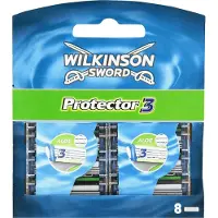 Wilkinson Sword 890040, Männer, Sword, Protector 3, Blau, Weiß, 8 Stück(e)