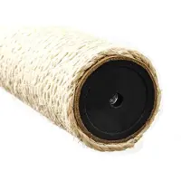 Eyepower 30 cm Sisalstamm für Kratzbaum Ersatzstamm M8 - Ø 7,4 cm Sisalsäule Kratzstamm