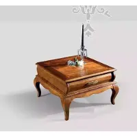 AEA Klassischer Wohnzimmer Couchtisch Schublade Holzmöbel Stil Design