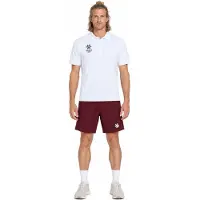 Osaka Herren Polo-Shirt Polo Jersey aus 100% Polyester mit Feuchtigkeitsableitung Weiß