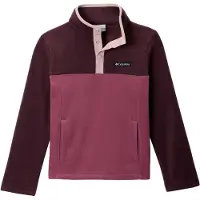 Columbia - Kid's Steens Mtn II 1/4 Snap Fleece Pull-Over - Fleecepullover Gr M rot
