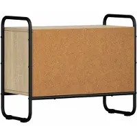 Syfax TV-Schrank 60 x 30 x 50 cm Sonoma-Eiche Holzwerkstoff