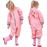Merkloos Regenjacke für Kinder wasserdicht mit Kapuze