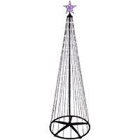 Wellhome Weihnachtsbaum Mit 550 Digitalen Rgb-led-lichtern Und 300 Cm