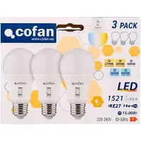 Cofan E27 A60 14w Autolicht 1521 Lumens 3 Einheiten