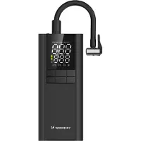 Wozinsky Kompressor, elektrische Pumpe, Powerbank, Taschenlampe, 150 PSI, 8000 mAh – schwarz