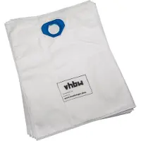 VHBW 5x Staubbeutel Ersatz für BVC 13060 für Staubsauger - 45,4cm x 33,9cm Weiß