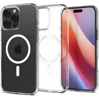Spigen Liquid Crystal Mag MagSafe Hülle für iPhone 16 Pro – Transparent