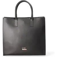 John Richmond Damenhandtasche aus echtem Leder mit Magnetverschluss Black and Gold UNICA 34x31x14.5 cm JR-W-1131RU-BLACK-GOLD