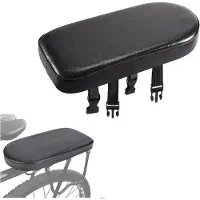OEM Elektrische Fahrrad-Zadleinwand für Erwachsene und Kinder - Zartes, bequemes Zadleinwand für Fahrradhintern - 1 Stück - Schwarz