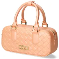 Marc Ellis Handtasche Vegan Leather gesteppt Hellgrün Light Green UNICA 22x11x7.5 cm FLAT GLITTY SOFT GREEN-LIGHT GOLD