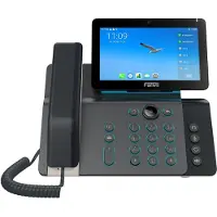 Fanvil V67 - IP-Videotelefon - mit Digitalkamera, Bluetooth-Schnittstelle mit Rufnummernanzeige/Anklopffunktion - IEEE 802.11a/b/g/n/ac (Wi-Fi)