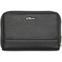 s.Oliver Geldbörse Wallet Black schwarz