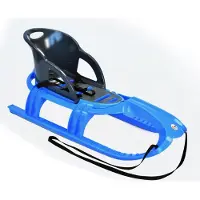 KHW Schlitten Snow Tiger Comfort iceblue - Rodel, Schneefahrzeug