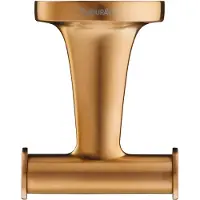 Duravit Starck T Handtuchhaken, doppelt, 0099300400, Farbe: Bronze gebürstet