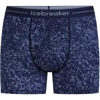 Icebreaker - Merino 150 Anatomica Boxers Moss Bloom - Merinounterwäsche Gr S blau
