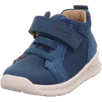 Superfit Jungen Breeze Lauflernschuhe, Blau 8010, 21 EU Weit