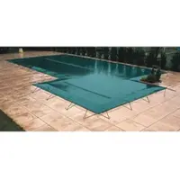 Walter WALU SAND Pool Sicherheits-Winterabdeckung,Farbe: mandelgrün, Rechteckbeckengrößen 7.00 x 3.00 m