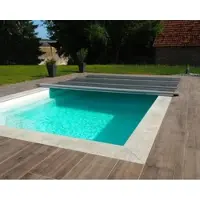 Walter WALU POOL EVOLE Rollschutzabdeckung Beckenmaß 11,00 x 5,00 m,Farbe: Sand