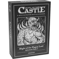 Ghenos Games Escape the Dark Castle: Adventure Pack 3 – Blight of the Plague Lord (Italienische Ausgabe) – Brettspiel – – 1-4 Spieler – 14+