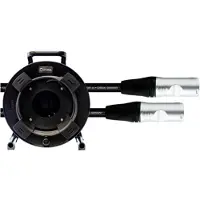 Cordial 15632 RJ45 Netzwerkkabel, Patchkabel CAT 6a S/FTP 75.00 m Schwarz PUR-Ma