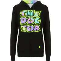 VR46 The Doctor Damen Hoodie, schwarz/bunt, XS