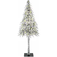 vidaXL Weihnachtsbaum Weiß 150 cm PE und Stahl