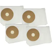 VHBW 20x Staubbeutel kompatibel mit Wirbel W 1 Staubsauger - 37,7cm x 26,8cm Weiß