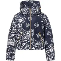 Goldbergh Kyoki Damen Skijacke mit Kapuze blau 34