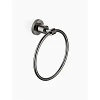 Dornbracht TARA Handtuchring, rund, 83200892-19, Farbe: Dark Chrome