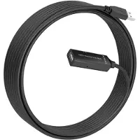 Aisens A101-0915, 10 m, USB A, USB A, USB 2.0, Schwarz
