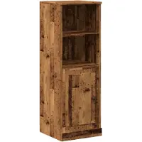 vidaXL Highboard Altholz-Optik 36x35,5x103,5 cm Holzwerkstoff