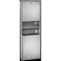 Franke Kombi-Spender für Papier, Seife und Handtücher, Modell RODAN, Edelstahl, 408 x 1145 x 169 mm, zum Einbau