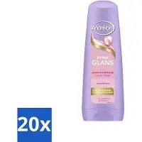 Unilever 20 x Andrélon Extra Glans Conditioner - 200 ml - Vorteilspackung - 20 Stücke