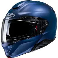 HJC RPHA 91 Matt Blau Semi Matt Metallic Blau Klapphelm Größe S