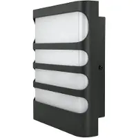 E2 Außenwandleuchte VEGA 7,5W, IP65, anthrazit, 2528000031696