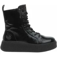 Bugatti Woman They Damenschuhe Schnürstiefel Schwarz Freizeit