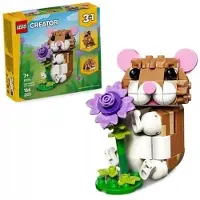LEGO Creator 31376 3W1 Hamster und Igel mit Blume oder Adler mit Nest Klocki
