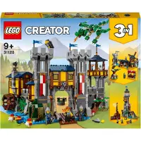 LEGO Creator 3W1 Schloss 31120-Mittelalterlich, Turm, Markt, 1426 Teile