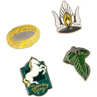 Erik Editores Grupo Erik GPE29789 - Der Herr der Ringe Ansteck-Pins 4er Set - Neu
