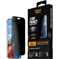 PanzerGlass 2-Way Privacy Screen Protector Apple iPhone 18 Pro | Ultra-Wide Fit w. FASTFIT IN-A-BOX