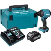 Makita AS 001 GM101 Akku Gebläse 40 V max. Brushless + 1x Akku 4,0 Ah + Ladegerät + Makpac