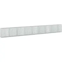 vidaXL Gabione mit 5 mm Draht und 5x5 cm Maschen 850x50x100 cm