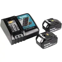 Makita DMR 115 RT Akku Baustellenradio 12V - 18V Bluetooth DAB+ IP65- + 2x Akku 5,0 Ah + Ladegerät