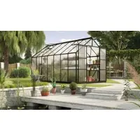 Vitavia Gewächshaus "Uranus 11500", schwarz, B:254cm T:441cm, Gewächshäuser, Gewächshaus