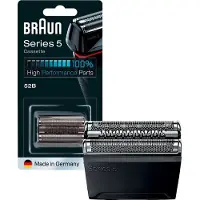 Braun Elektrorasierer Scherkopf Ersatzscherteil 52B kompatibel mit Series 5 Elektrorasierern