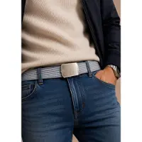 Man'S World Mans World Koppelgürtel mit verwaschenem Use-Look - NEW